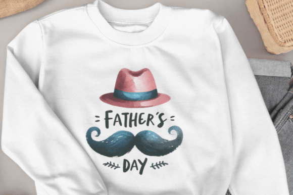 Happy Father's Day Watercolor Design Review