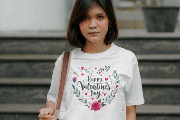Happy Valentine's Day Watercolor Design Review