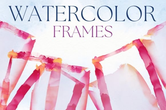 Watercolor Frames: Illustrations for Client Projects