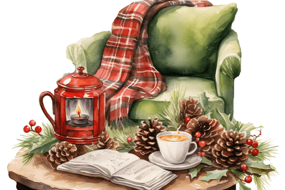 Winter Calm Illustrations for Editorial Design